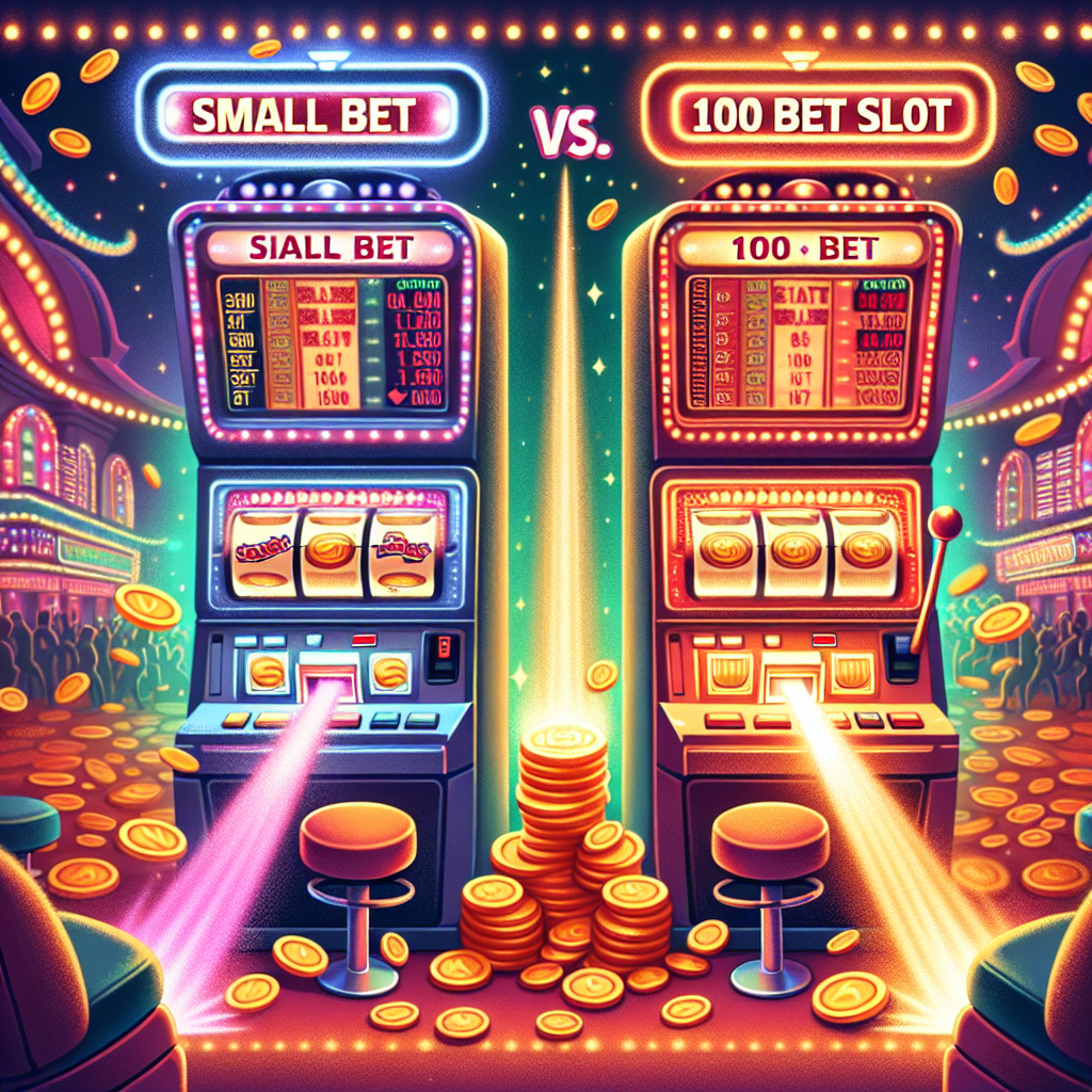 Perbandingan Slot Bet Kecil dan Slot Bet 100: Mana yang Lebih Menguntungkan?